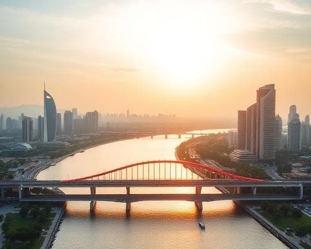 Dragon bridge in Da Nang